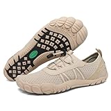 SAGUARO Barfuß Badeschuhe Unisex Wasserschuhe Schnell Trocknend Dicke Sohle rutschfest Aqua Schwimm Surf Strand Fitness Schuhe GR.44