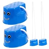 FELTECHELECTR 4 Stück Teiliges Stelzen aus Robustem Kunststoff Fördert Gleichgewicht Konzentration und Soziale Fähigkeiten Sicher und Langlebig Geeignet für Kleinkinder für Balance