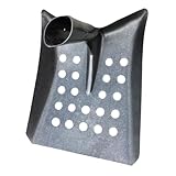 HOODANCOS Multifunktionale Gartenschaufel Flach aus Verschleißfestem Metall Leichte Mistreinigungsschaufel für Geflügelstall Praktische Reinigungsschaufel für Bauernhof und Abflussreinigung