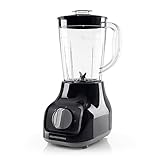 GOURMETmaxx Standmixer mit 4 Edelstahlklingen, 2 Geschwindigkeiten & Pulse-Funktion I Mixbehälter geeignet für die Spülmaschine & BPA-frei I Für Smoothies, Shakes, Cocktails & Dips [22.000 U/min]