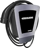 HEIDELBERG Wallbox 11 kW mit Typ 2 Ladekabel. Optional 5 Jahre Garantie. Ladestation Home Eco für E-Autos. 7,5 m Ladekabel. Wallbox Made in Germany