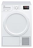 Beko DPS 7405 W3 Wärmepumpentrockner, 7 kg, A++, Multifunktionsdisplay, Aquawave-Schontrommel, Express-Programm, FlexySense Sensortechnologie, automatischer Knitterschutz, säulenfähig, Weiß