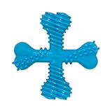 Nylabone 983770 Dura Power Chew, x-förmiger Knochen, Rindfleischgeschmack, für kleine Hunde (bis 11 kg), S