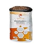 eivolution Waldboden-Einstreu 60L - Staubfrei, Kompostierbar, Bio-Abbaubar - Perfekt für Stall & Voliere mit Geruchsbindung