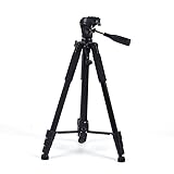Reflex Camera Leichtgewichtig – Reise-Tischstativ aus Aluminium – 55 cm – 170 cm