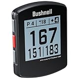 BUSHNELL Phantom 2 GPS für Golf, Erwachsene, Unisex, Schwarz, Einheitsgröße