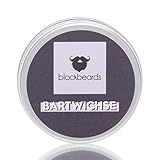 blackbeards Bartwichse Moustache Wax ● Blumiger, erdiger, zitrischer Duft nach Lavendel, Limette, Patchouli ● Halt für den Oberlippenbart dank Bienenwachs ● Pflegt mit Kakaobutter, Arganöl & Jojobaöl