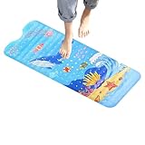 Badematte für Babys, rutschfeste Badematte für Babys | rutschfeste Badematte für Babys mit Cartoon-Motiv | maschinenwaschbare Baby-Badematte 40 x 16 Zoll