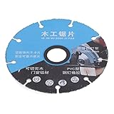Metalltrennscheibe, Feine Sägezähne, 105 Mm Durchmesser, 20 Mm Innenloch, Breite Anwendung, Kreissägeblatt für PVC
