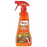 POLIBOY Möbel Intensiv Pflege - Pflegemittel für lackiertes Holz - Schützende und auffrischende Holzpflege - Farbneutral - 1x 375ml Sprühmatic - Made in Germany