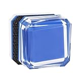 DONGKER Mini Aquarium Magnetbürste, Magnetischer Aquariumreiniger, 3,5cm/6cm Doppelseitige Aquarienschrubber für 0,2 bis 0,5 Zoll Dicke Aquarien (Nicht schwimmfähig)