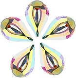 LiuliuBull 5 stücke Bunte Kristall Kronleuchter Hängende Prisma Waterdrop DIY. Büro-Desktop-Mittelstück. (Color : Colorful Chandelier)