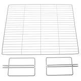 BESTonZON Drahttrennwand Aus Eisen Für Gewerbliche Gefrierschränke Drahttrennwand Für Gefrierschränke Netztrennwand Gefrierschrank-Netztrennwand Gefrierschrank-Trennwand (45 X 35 Cm/17 X 13