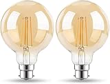 LEDSone B22 Glühlampe, Warmweiß, entspricht 60 W (2 Stück)
