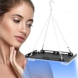 Solarium für Zuhause, 30W Tragbare Bräunungslampe mit 90 LEDs, Gesichtsbräuner mit Aufhängbare Haken für Gesicht und Körper, Gesichtssolarium Bräunungslicht Gesichtsbräunung ageslicht Sonnenlampe
