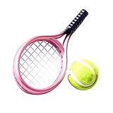NULYLU Tennisschläger Und Tennisball Set Zufällige Farben Ideal Für Und Sammler Perfekte Geschenkidee Für Tennis Fans Inklusive Praktischem Schweißband