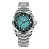 watchdives VH31 Quarzuhr, WD0006 Edelstahl-Armbanduhr 38mm Gewölbtes Saphirglas Luxusuhren 100M Wasserdicht