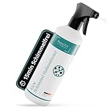 PureCLN Profi Antischimmelspray mit Hafteffekt und Aktiv-Chlor, 500ml - Schimmelentferner Bad, Holz, Tapete, Fuge, Wand, Silikon - Extra Starkes Schimmelspray – Schimmel entfernen einfach & schnell