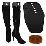 6 Stück Kunststoff Stiefelspanner, Stiefelformer Formeinsätze, Hohe Stiefelformer Formeinsätze, Stiefelform Einsätze, Hohe Stiefelstütze, Hält die Stiefel Aufrecht für Damen Und Herrenstiefel