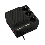 Tecnoware Power Systems Spannungsstabilisator 1000VA für Modem, Router, PC und kleine elektronische Geräte, schützt vor Stromschwankungen, ist kein USV, einsatzbereit