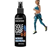 Sportschuhgriffe, 100 ml | Sole Sole Sole Traktion Verstärker | Anti-Rutsch-Spray für Turnschuhe, Trainer und Hofschuhe – verbessert die Griffigkeit