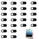 pcsfoe 24 Stück Kamera Abdeckung Handy,Webcam Abdeckung,Laptop Kamera Abdeckung,Kamera Abdeckung Laptop,für Handy,Tablet,Laptops,Schutz Ihrer Privatsphäre(Schwarz)