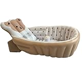 Badewannen für Babys, aufblasbare Badewanne für Kinderdusche, verstellbarer Badesitz für und Mädchen