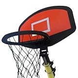 Basketball-Trampolin: Unterstützung und Innenring für Kinder | Boule Boule Cap Support Indoor Basketball Durchmesser 27,9 cm für gerade Stange