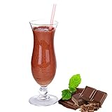 Schoko Minze Geschmack Eiweißpulver Milch Proteinpulver Whey Protein Eiweiß L-Carnitin angereichert Eiweißkonzentrat für Proteinshakes Eiweißshakes Aspartamfrei (1 kg)