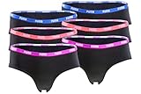 PUMA Damen Unterhosen Hipster Black Statement Edition - Gr. L
