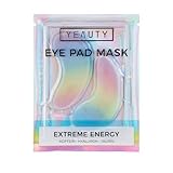 YEAUTY Extreme Energy Eye Pad Mask – Hydrogel Augenpads mit Koffein, Hyaluron & Peptidkomplex – Frischekick für Augenringe & Schwellungen – 1 Paar