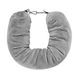 Générique Velvet Soft Travel Pillowcase, Tragbares Reisekissen, kein Füller, bequem, Reißverschluss (78 x 18 cm Größe), tragbar, ideal für Airplane und Auto