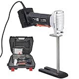 Schaumgummisäge Schaumstoffsäge 15/20/30cm Wechselstrom/Gleichstrome (AC/DC) Kit,Schneiden aller Dichten von Schaumgummi,Polsterschaumstoffkissen und flexiblem Kunststoff-Schaum mit Koffer AC-30CM