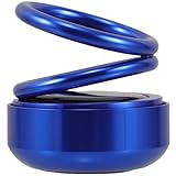 SOLUSTRE Parfüm-ornamente Für Autos Schmerzlose Ohrringe Auto Aromatherapie Diffusor Für Ätherische Öle Hochtemperaturbeständiger Stoßfänger Thermische Aromatherapie Aluminiumlegierung Blue