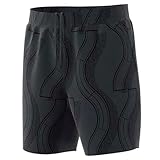 adidas Herren Club Tennis Graphic Shorts Freizeit, Carbon/Black, XL