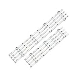 WAHRE LED-Hintergrundbeleuchtungsleiste for V8DN-430SMA-R0 430SMB UE43N5300AU UE43N5000 UN43J5290 UN43T5300 BN96-46570A 46571A HG43AD570SJXXZ (Color : Kit 8pcs for 1 TV)