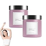 Champagne Lift Körpercreme, Champagner Körperstraffungscreme, Anti-Aging-Straffungscreme, Hautstraffungscremes für den Körper, Hautfeuchtigkeitscreme strafft, spendet Feuchtigkeit (2PCS)