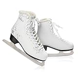 BAUD Damen Mädchen Schlittschuhe gefüttert Classic (37)