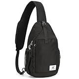 SKYSPER Schultertasche Brusttasche Crossbody Sling Bag Anti-Diebstahl Umhängetasche für Herren & Damen