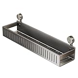 Suction Shelves, Drill Shower Rack, Bathroom Anti Slip Suction Cup, Space-Saving Organizer, for Renter Apartment Dormitory College Families Home, 15.75x5.71x4.72 Inches, Carbon Steel ABS, 1 Piece
