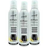 AÉRfryPRO Airfryer Öl Spray, Avocadoöl Spray für Heißluftfritteuse, Ohne Treibgase, Für Kochen & Backen, 3er Pack (3 × 200 ml)