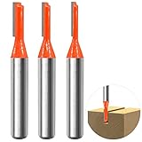 3 Stück 8mm Schaft Nutfräser,Holz Fräser Router Bit, Geeignet Zum BesäUmen und Nutfräser 3mm,4mm,5mm (3)