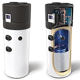 Luft-Wasser Wärmepumpe für Brauchwasser 200 Liter Brauchwasserwärmepumpe/Trinkwasser MIT Wärmetauscher Tesy HPWH 2.1