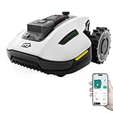 MAMMOTION YUKA Mini 500 Mähroboter ohne Begrenzungskabel, NetRTK+Vision, Keine RTK-Antenne erforderlich, Auto-Kartierung, Empf. 500m²,mit 4G-Modul, 50% Steigung