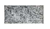 Prestivio Aquarium Hintergrund 3D, Rückwand 80x40 cm Hintergrund, Strukturwand, Felsoptik, Handgefertigte Strukturwand für Aquarien, Sicher für Tiere, Fischsicher Einfacher Einbau, Naturstein Design