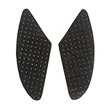 QIUMING Motorräder Tank Gummi Schutz Aufkleber Universal Motorcycle Side Gas Knee Grip Protection Non-Slip Rubber Decal Sticker 3D Motorrad Anti Rutsch Aufkleber Motorcycle Tank Traction Pad