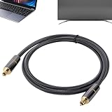 Glasfaser -Audiokabel, OPTICAL AUDIO Kabel - Mehrzweck -Glasfaserkabel - Lautsprecherversorgungen, Signalausgangskabel für Stereoanlagen, Verstärker