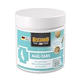 BELCANDO AGIL-Tabs für Hunde 110g, Gelenktabletten für Hunde mit Grünlippmuschel, Nahrungsergänzung, Made in Germany