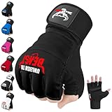 BEAST RAGE MMA Boxhandschuhe Karate Mitts Handschuhe für Männer und Frauen, Punch Bag Taekwondo Half Finger Kickboxing Sparring Martial Arts Boxing Training Gloves