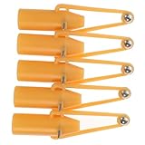 HOMSFOU 5 Stück Beauty-Tool Fliesenkleber Fugenwerkzeuge für Dichtungskleber Abdichten Fliesenwerkzeuge Mörtel -Werkzeug für Fliesen Kessel Metall Orange